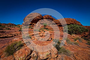 Australia outback landscape view