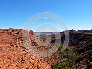 Australia Ã¢â¬â Panorama del Kings Canyon photo