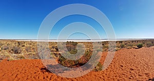 Australia - Panoramica al lago salato