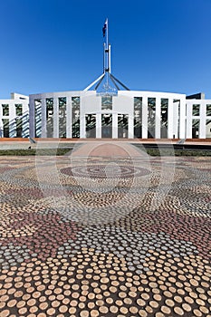 Australia Parliament House Mosaic photo