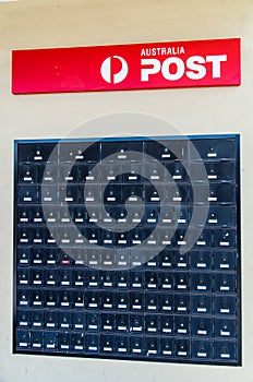 Australia Post post office boxes