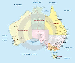 Australia map
