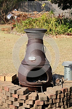Australia Series - Mexican style chiminea backyard oven