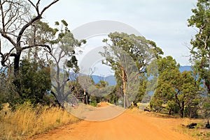 Australia, Unsealed Road,