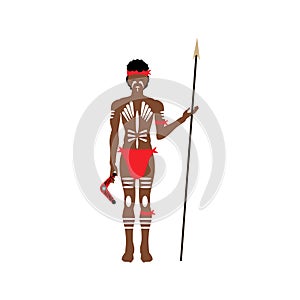Australian aborigin illustration photo