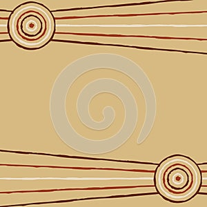 Australian Aboriginal art background