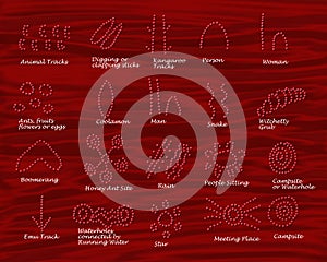 Australian Aboriginal Symbols 2