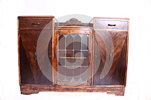 Australian antique Cedar veneer Cabinet Circa 1924