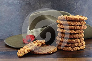 Australian Anzac biscuits photo