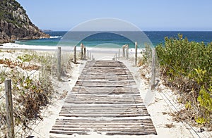 Australian Beach Boardwalk