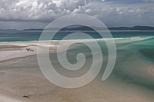 Australian beach on Whitsundays 5