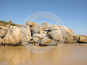 Australian coast in Wilsons Promontory National Park