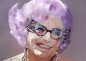 Barry Humphries as Dame Edna Everage on Broadway