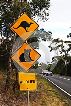 Australian Country Road sign