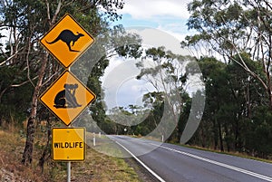 Australian Country Roadsign