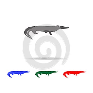 Australian crocodile icon. Elements of Australian animals multi colored icons. Premium quality graphic design icon. Simple icon fo