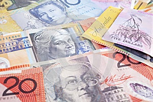 Australian Currency Background