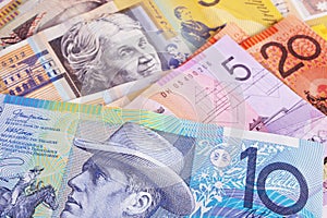 Australian Currency Background