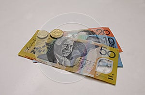 Australian currency, banknotes and coins