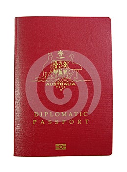 Australian Diplomatic Passport photo