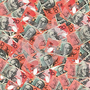 20 Australian Dollar Banknotes