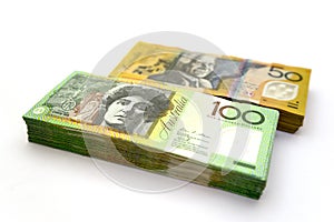 Australian dollar bills