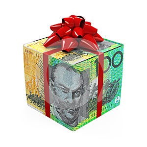 Australian Dollar Money Gift Box