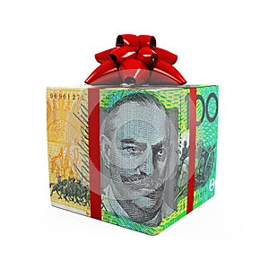 Australian Dollar Money Gift Box