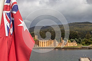 Australian flag Port Arthur