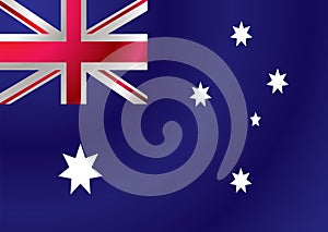 Australian flag ripple