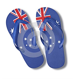 Australian Australia Day Flag Thongs