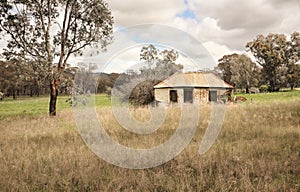 Australian homestead from yesteryear photo