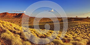 Australian landscape in Purnululu NP, Western Australia