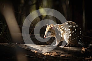 Australian marsupial, the Eastern Spotted Quoll