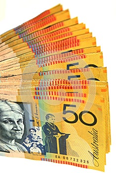 Australian money fan