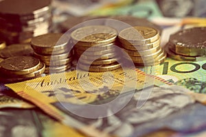 Australian Money Notes Coins Detail