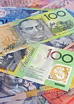 Australian money selection