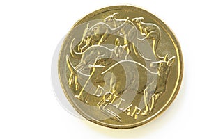 Austrálsky jeden dolár mince 