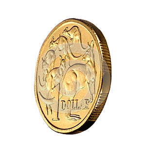 Australian One Dollar Coin Money