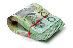 Australian one hundred dollar bills