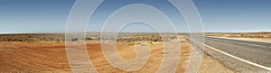 Australian Outback Road Panorama