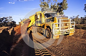 Australian Outback Road Train