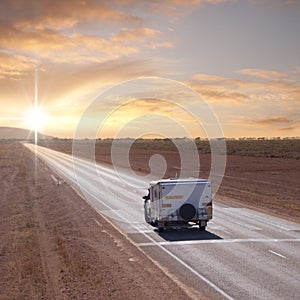 Australian Outback Touring Caravan