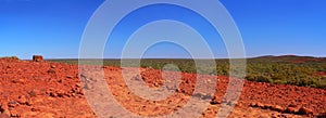 Australian Outback, viewed from Kata Tjuta