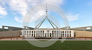 Australian Parliament House in Canberra, Australia
