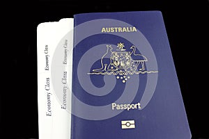 An Australian passport