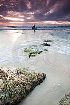Australian seascape at dawn