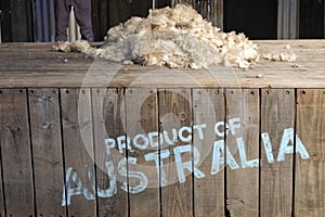 Australian sheep wool industry