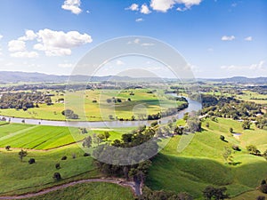 Australian Sugarcane Fields and Landscape