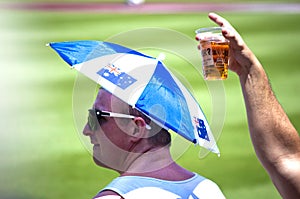 Australian supporters at Sydney Cricket Ground